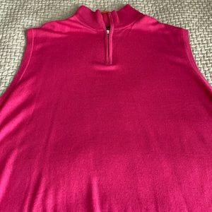 XL Polo Golf half zip sweater vest